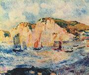 Pierre-Auguste Renoir, Meer und Klippen